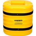 Justrite Eagle Column Protector, 10" Column Opening, 24" High, Yellow 172410